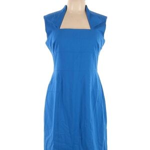 Marc New York Andrew Marc Blue Sleeveless Dress